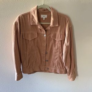 pink Corduroy Jacket
